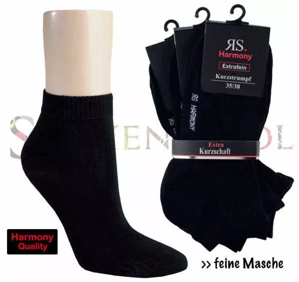 Kurzsocken | schwarz Kurzsocken | schwarz